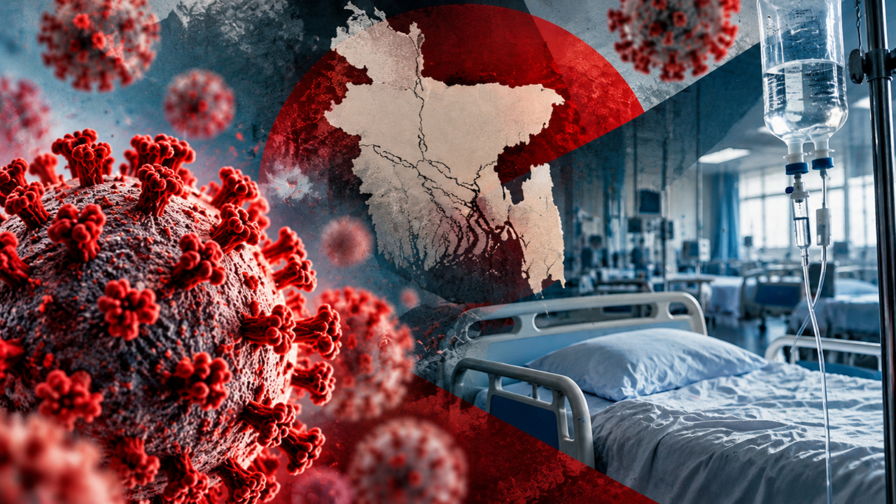 ২৪ ঘণ্টায় হাম ও উপসর্গে ৪ শিশুর মৃত্যু, হাসপাতালে ভর্তি ১২৪২