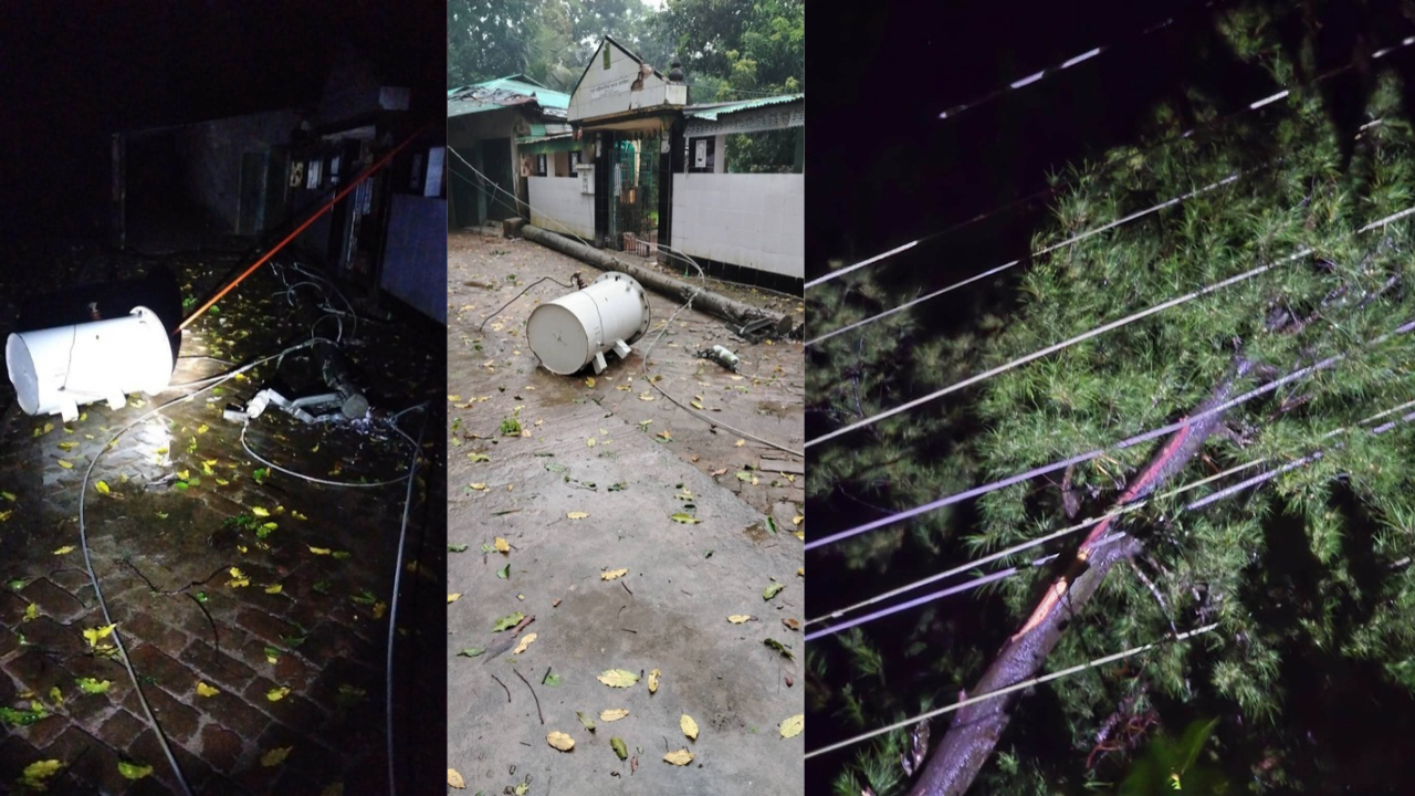 ঈদগাঁওয়ে ঝড়ের তাণ্ডব, ২৪ ঘণ্টায়ও স্বাভাবিক হয়নি বিদ্যুৎ সরবরাহ